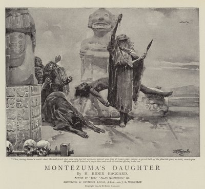 La Figlia di Montezuma da John Seymour Lucas